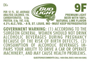 Bud Light Lime Lime March 2016