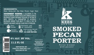 Kees Smoked Pecan Porter March 2016