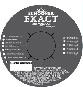 Hoppy The Woodsman Ale 