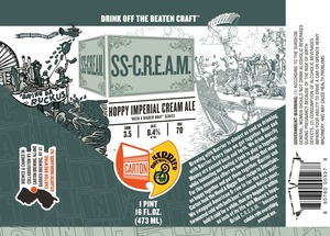 Carton Brewing Co. Ss-c.r.e.a.m. April 2016