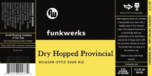 Funkwerks Dry Hopped Provincial