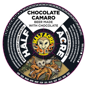 Half Acre Beer Co. Choco Camaro