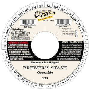 O'fallon Brewers Stash Gorczkie March 2016