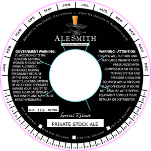 Alesmith Private Stock Ale