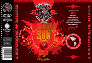 Burning Sun Redd Ale April 2016