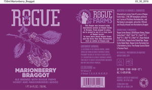 Rogue Marionberry Braggot March 2016