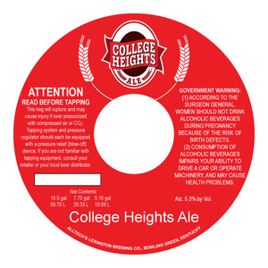 College Heights Ale 