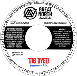 Great North Aleworks Tie Dyed