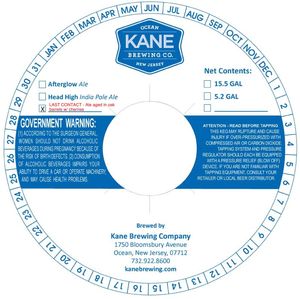 Kane Brewing Company Last Contact March 2016