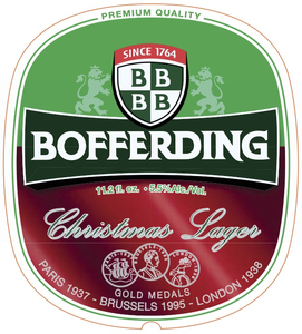 Bofferding Christmas Lager March 2016
