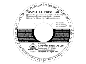 Quasi Elliptical Ale March 2016