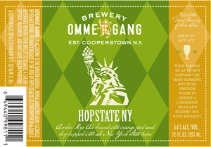 Ommegang Hopstate Ny