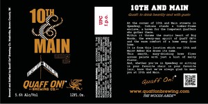 10th & Main Amber Ale March 2016