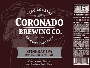 Coronado Brewing Company Stingray IPA