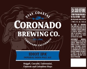 Coronado Brewing Company Idiot IPA