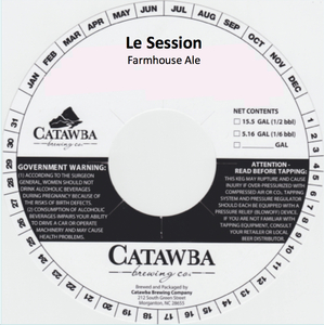 Catawba Brewing Co. Le Session Farmhouse Ale