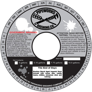 Pipeworks Brewing Company The End Of Days