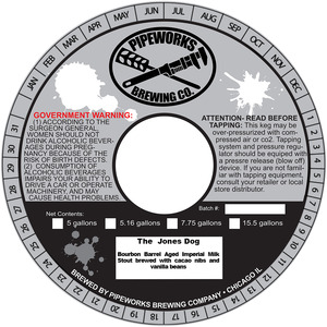 Pipeworks Brewing Company The Jones Dog