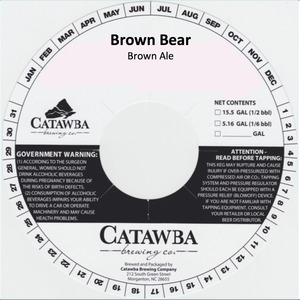 Catawba Brewing Co. Brown Bear Brown Ale March 2016