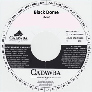 Catawba Brewing Co. Black Dome Stout March 2016