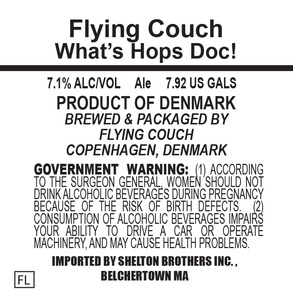Flying Couch What's Hop Doc? March 2016