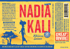 Great Divide Brewing Company Nadia Kali