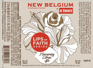 Lips Of Faith Flowering Citrus Ale