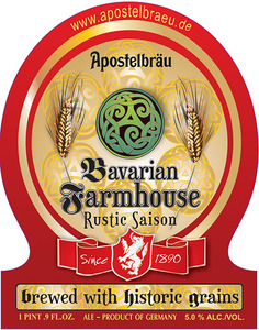 Apostelbraeu Bavarian Farmhouse Rustic Saison