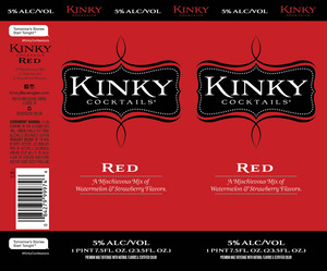 Kinky Cocktails Red