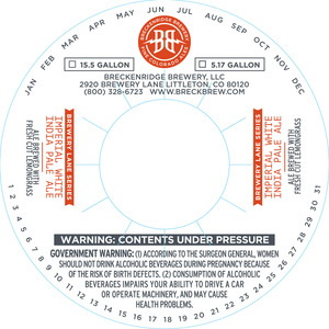 Breckenridge Brewery Imperial White India Pale Ale