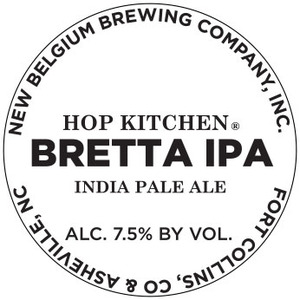 New Belgium Brewing Company, Inc. Hop Kitchen Bretta IPA
