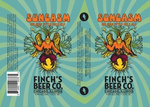 Finch's Beer Company Sungasm Belgian Style Pale Ale