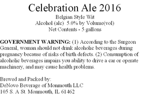 Celebration Ale 2016 
