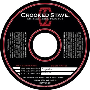 Crooked Stave Artisan Beer Project Progenitor