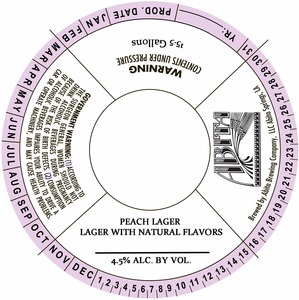 Abita Peach Lager March 2016