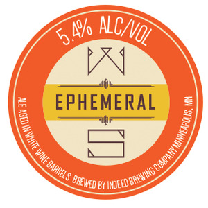 Indeed Brewing Company Ephemeral