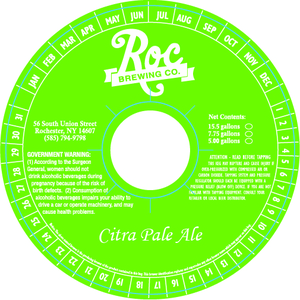 Citra Pale Ale March 2016