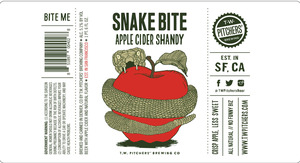 Tw Pitchers Snake Bite Apple Cider Shandy