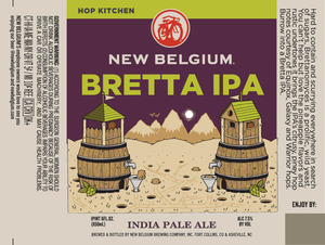 New Belgium Brewing Hop Kitchen Bretta IPA