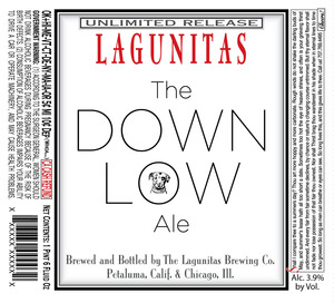 The Lagunitas Brewing Company The Down Low