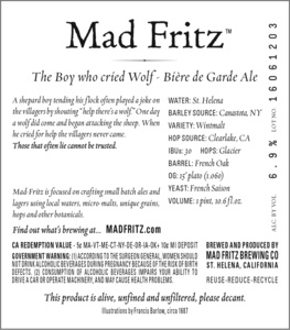 Mad Fritz The Boy Who Cried Wolf March 2016