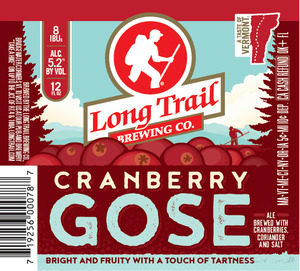 Long Trail Brewing Company Cranberry Gose March 2016