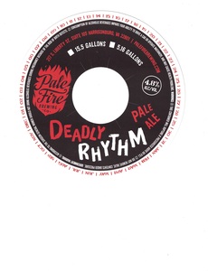 Deadly Rhythm Pale Ale March 2016