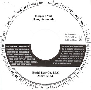 Burial Beer Co., LLC Keeper's Veil