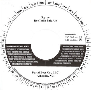 Burial Beer Co., LLC Scythe