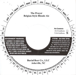 Burial Beer Co., LLC The Prayer