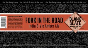 Blank Slate Brewing Company Fork In The Road March 2016
