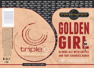 Triple C Brewing Company Golden Girl