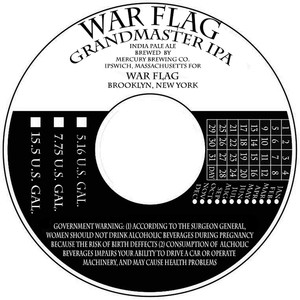 War Flag Grandmaster April 2016