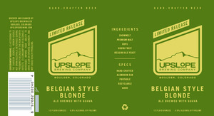 Belgian Style Blonde Ale 